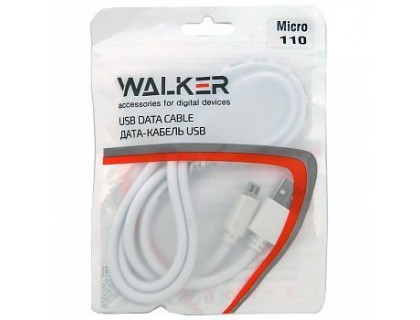 WALKER Кабель USB -micro C 110