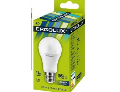 ERGOLUX LED 17-A65-845-E27 220В шарик