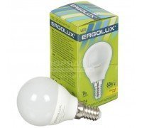ERGOLUX LED 7-G45-830-E14 шарик 7Вт 220В
