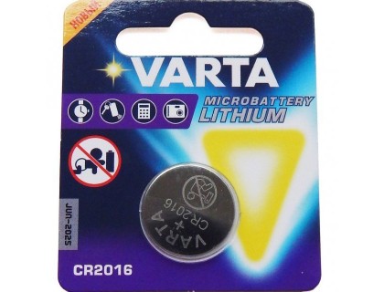 VARTA CR2016 BL1 10 шт/кор Батарея