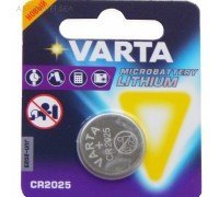 VARTA CR2025 BL1 10 шт/кор Батарея