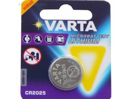 VARTA CR2025 BL1 10 шт/кор Батарея