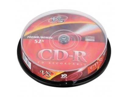 VS Диски CD-R Cake 10шт/кор