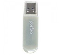 PERFEO 16 GB флеш драйв серая с колпачком USB 2.0 С03 