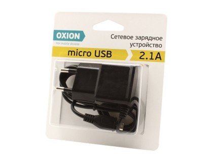 OXION З/У ACA006 сетевое micro USB с кабелем